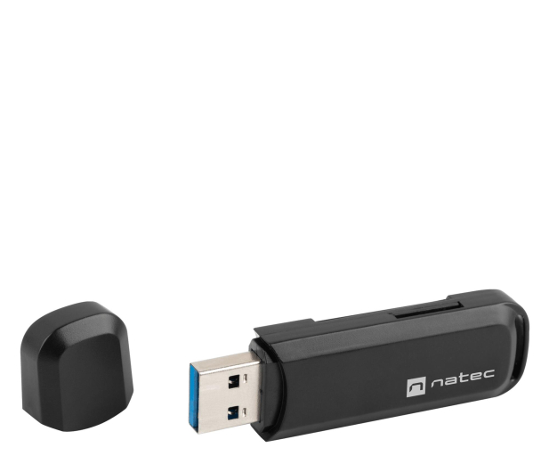 NATEC CZYTNIK KART SCARAB 2 SD/MICRO SD USB 3.0 CZARNY NCZ-1874 - 1470199 - zdjęcie 2